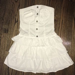 White short dress | Size small